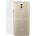 Защитная наклейка для Huawei Mate 20 Lite карбон [задняя] (прозрачная)