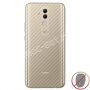 Защитная наклейка для Huawei Mate 20 Lite карбон [задняя] (прозрачная)