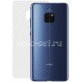 Защитная наклейка для Huawei Mate 20 карбон [задняя] (прозрачная)