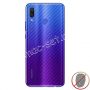 Защитная наклейка для Huawei Nova 3 карбон [задняя] (прозрачная)