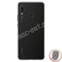 Защитная наклейка для Huawei Nova 3i карбон [задняя] (прозрачная)