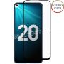 Защитное стекло для Huawei Honor 20 / 20 Pro [клеится на весь экран] 10D (черное)