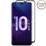 Защитное стекло для Huawei Honor 10i [клеится на весь экран] 21D (черное)