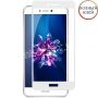 Белое защитное стекло на Huawei Honor 8 Lite PRA-AL00