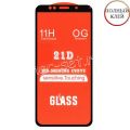Защитное стекло для Huawei Honor 9S [клеится на весь экран] 21D (черное)