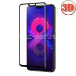 Защитное стекло 3D для Huawei Honor 8X [изогнутое на весь экран] Red Line (черное)