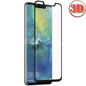 Защитное стекло 3D для Huawei Mate 20 Pro [изогнутое на весь экран] (черное)