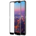 Защитное стекло 3D для Huawei P20 [изогнутое на весь экран] (черное)