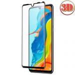 Защитное стекло 3D для Huawei P30 Lite [изогнутое на весь экран] Red Line (черное)
