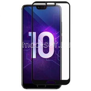 Защитное стекло для Huawei Honor 10 [на весь экран] (черное)