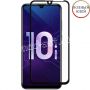 Защитное стекло для Huawei Honor 10i [клеится на весь экран] Premium (черное)