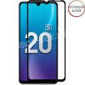 Защитное стекло для Huawei Honor 20S / 20 Lite [клеится на весь экран] Red Line (черное)