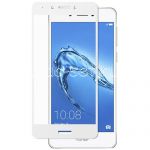 Защитное стекло для Huawei Honor 6C [на весь экран] (белое)