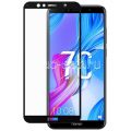 Защитное стекло для Huawei Honor 7C [на весь экран] Red Line (черное)