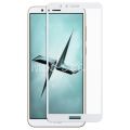 Защитное стекло для Huawei Honor 7X [на весь экран] (белое)