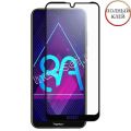 Защитное стекло для Huawei Honor 8A / 8A Pro [клеится на весь экран] Premium (черное)