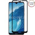 Защитное стекло для Huawei Honor 8X Max [клеится на весь экран] (черное)
