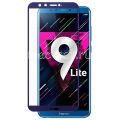 Защитное стекло для Huawei Honor 9 Lite [на весь экран] (синее)