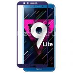 Защитное стекло для Huawei Honor 9 Lite [на весь экран] (синее)