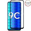 Защитное стекло для Huawei Honor 9C [клеится на весь экран] Red Line (черное)