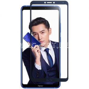 Защитное стекло для Huawei Honor Note 10 [на весь экран] (синее)