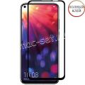 Защитное стекло для Huawei Honor View 20 [клеится на весь экран] Red Line (черное)