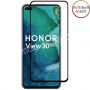 Защитное стекло для Huawei Honor View 30 / Pro [клеится на весь экран] Premium (черное)