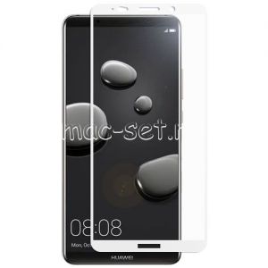 Защитное стекло для Huawei Mate 10 Pro [на весь экран] (белое)
