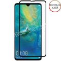 Защитное стекло для Huawei Mate 20 [клеится на весь экран] Red Line (черное)