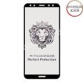 Защитное стекло для Huawei Nova 2i / Mate 10 Lite [клеится на весь экран] Premium (черное)