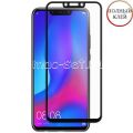 Защитное стекло для Huawei Nova 3 / 3i [клеится на весь экран] (черное)