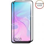 Защитное стекло для Huawei Nova 4 [клеится на весь экран] (черное)