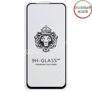 Защитное стекло для Huawei Nova 5T [клеится на весь экран] Premium (черное)