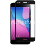 Защитное стекло для Huawei Nova Lite (2017) [на весь экран] (черное)
