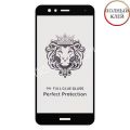 Защитное стекло для Huawei P10 Lite [клеится на весь экран] Premium (черное)