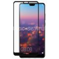 Защитное стекло для Huawei P20 [на весь экран] (черное)