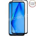 Защитное стекло для Huawei P40 Lite [клеится на весь экран] Red Line (черное)
