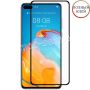 Защитное стекло для Huawei P40 [клеится на весь экран] Premium (черное)