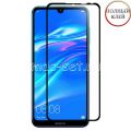 Защитное стекло для Huawei Y7 (2019) [клеится на весь экран] Red Line (черное)