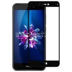 Защитное стекло для Huawei Honor 8 Lite [на весь экран] (черное)
