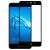 Защитное стекло для Huawei Y7 (2017) [на весь экран] (черное)