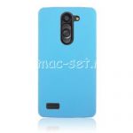 Чехол-накладка пластиковый для LG L Bello D335 (голубой)