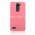 Чехол-накладка пластиковый для LG L Bello D335 (розовый)