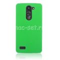 Чехол-накладка пластиковый для LG L Bello D335 (салатовый)