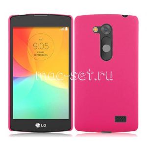 Чехол-накладка пластиковый для LG L Fino D295 (малиновый)