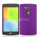 Чехол-накладка пластиковый для LG L Fino D295 (сиреневый)