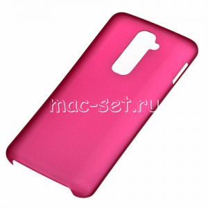 Чехол-накладка пластиковый для LG G2 D802 ультратонкий (красный)