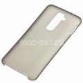 Чехол-накладка пластиковый для LG G2 D802 ультратонкий (серый)