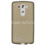 Чехол-накладка силиконовый для LG G3 D855 / Dual D856 (серый)