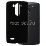 Чехол-накладка силиконовый для LG G3 s D722 / D724 (черный 1.2мм)